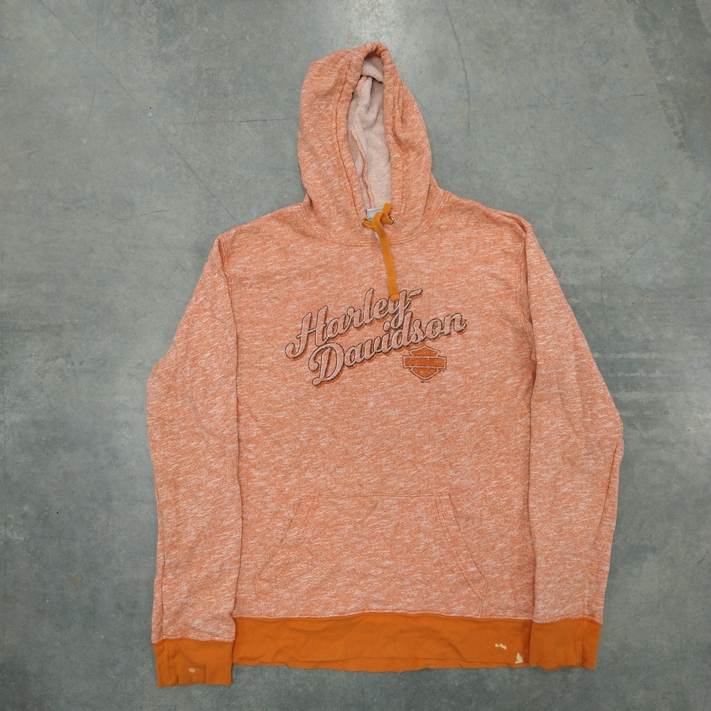 Harley-Davidson Orange Women's Hoodie Measurements